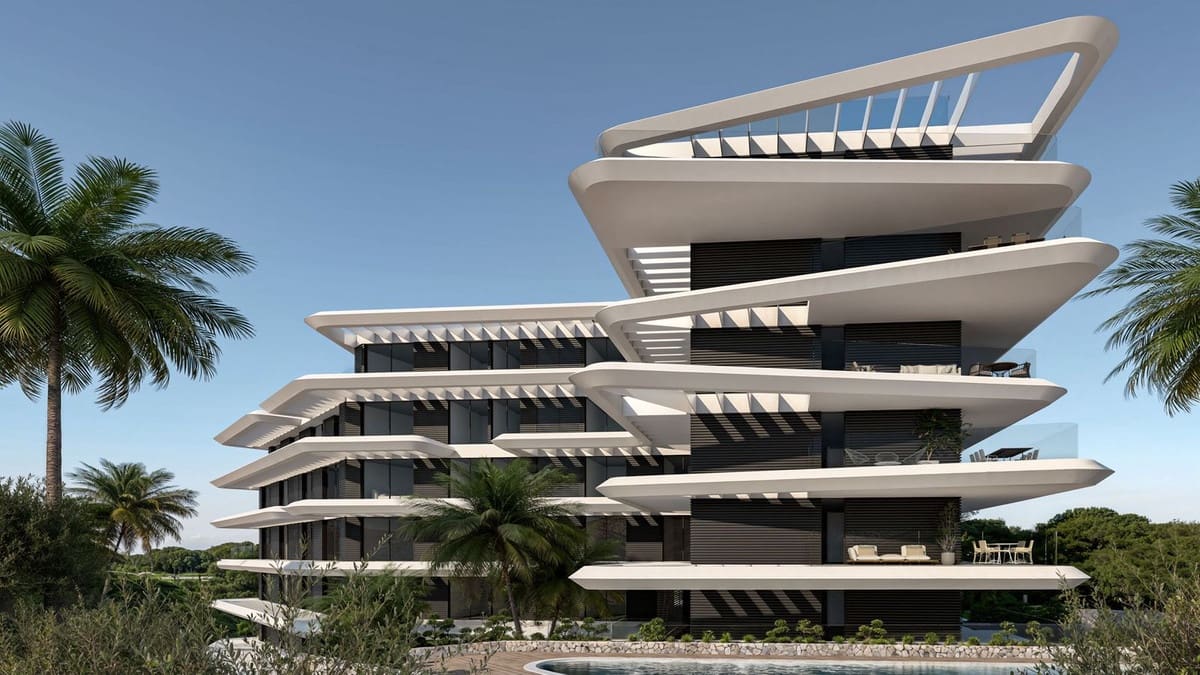 2 soverom Penthouse til salgs i Estepona med svømmebasseng garasje - € 954 800 (Ref: 8635855)