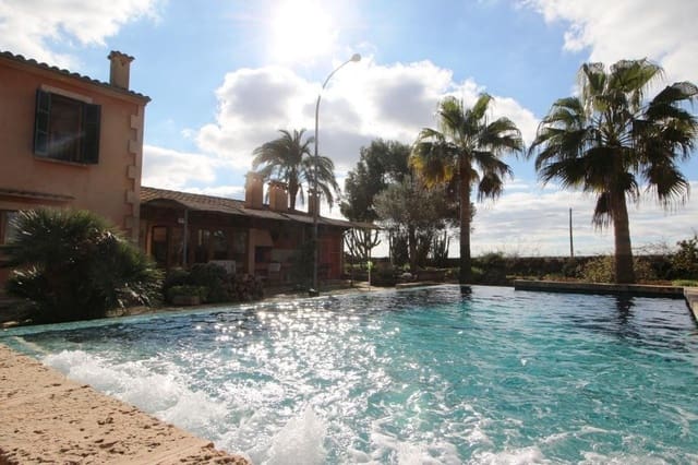 5 chambre Finca/Maison de Campagne à vendre à Sa Rapita / La Rapita, Campos avec piscine garage - 1 900 000 € (Ref: 7586163)