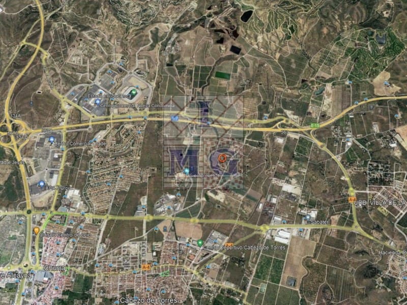 Działka budowlana na sprzedaż w Cabezo de Torres - 96 000 € (Ref: 9412351)