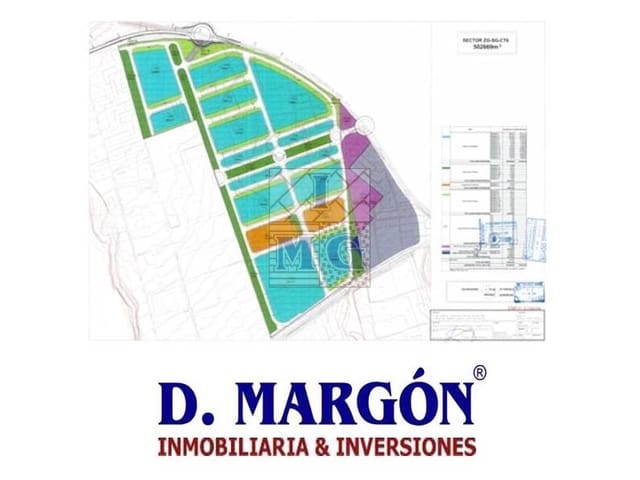 Tontti myytävänä paikassa Cabezo de Torres, Murcia kaupunki - 525 000 € (Ref: 9412395)