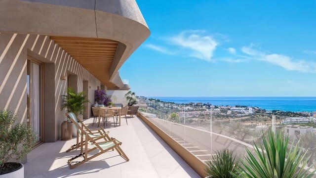 2 chambre Appartement à vendre à La Cala de Mijas, Mijas avec piscine garage - 508 000 € (Ref: 10000120)