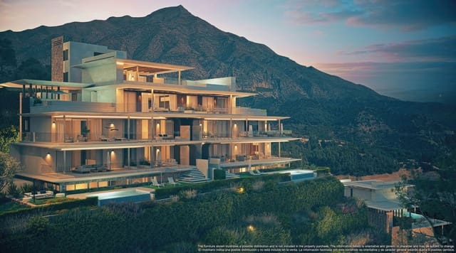 2 quarto Penthouse para venda em Benahavís com piscina garagem - 2 700 000 € (Ref: 10120812)