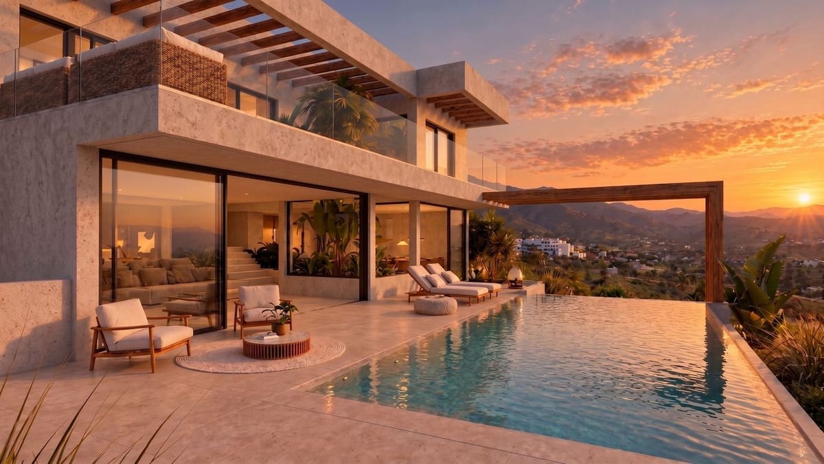 4 sypialnia Willa na sprzedaż w Estepona z basenem garażem - 1 295 000 € (Ref: 10182039)