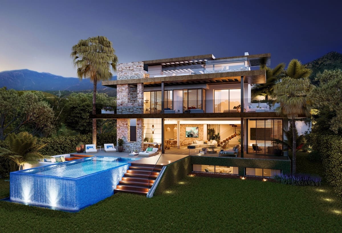 4 soveværelse Villa til salg i Benahavis med swimmingpool garage - € 1.890.000 (Ref: 8198153)