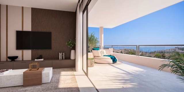 2 soveværelse Penthouse til salg i Mijas Costa, Mijas med swimmingpool garage - € 486.850 (Ref: 8200346)