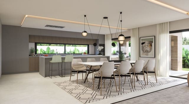 Chalet de 3 habitaciones en Mijas Costa, Mijas en venta con piscina garaje - 1.889.000 € (Ref: 8215286)