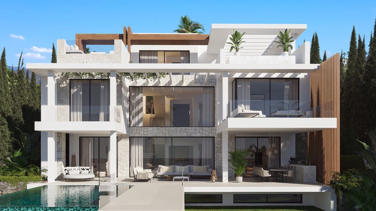 4 Zimmer Villa zu verkaufen in Estepona mit Pool Garage - 4.600.000 € (Ref: 8647103)