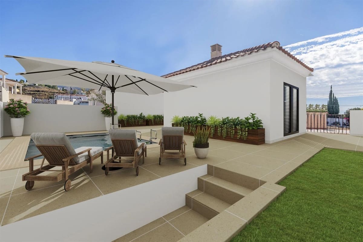 3 sovrum Semi-fristående Villa till salu i Mijas med pool garage - 750 000 € (Ref: 8728589)