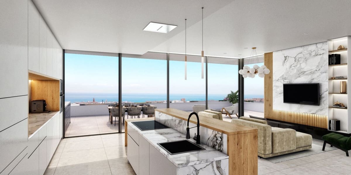 2 soveværelse Penthouse til salg i Estepona med swimmingpool garage - € 871.442 (Ref: 8784597)