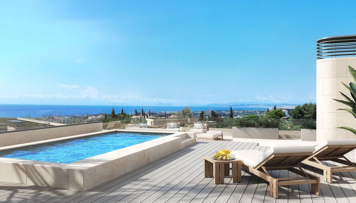 4 sovrum Lägenhet till salu i Estepona med pool garage - 938 000 € (Ref: 8816452)