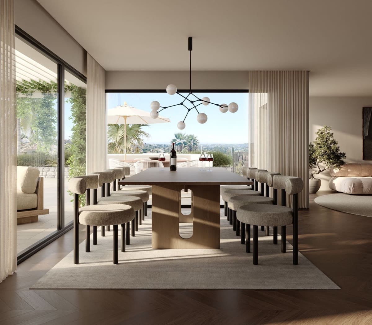 5 sypialnia Willa na sprzedaż w Marbella z basenem garażem - 6 950 000 € (Ref: 8924900)