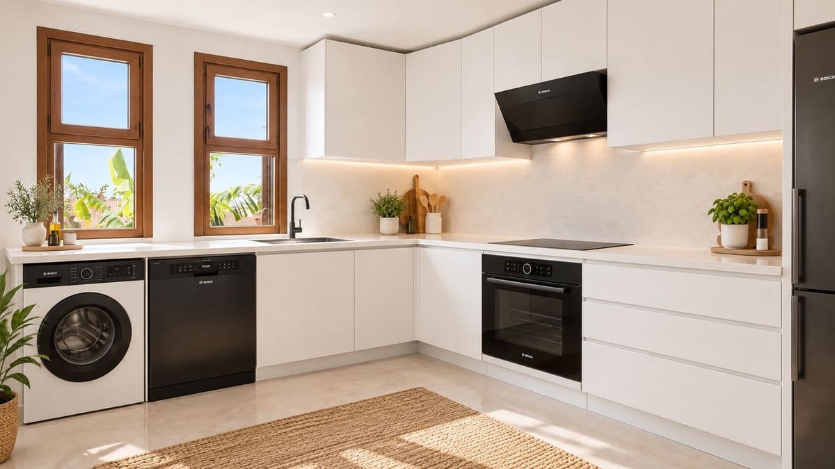 2 makuuhuone Omakotitalo myytävänä paikassa Estepona mukana uima-altaan 
autotalli - 469 000 € (Ref: 8992584)