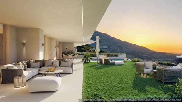 3 sypialnia Penthouse na sprzedaż w Benahavís z basenem garażem - 1 540 000 € (Ref: 9002290)