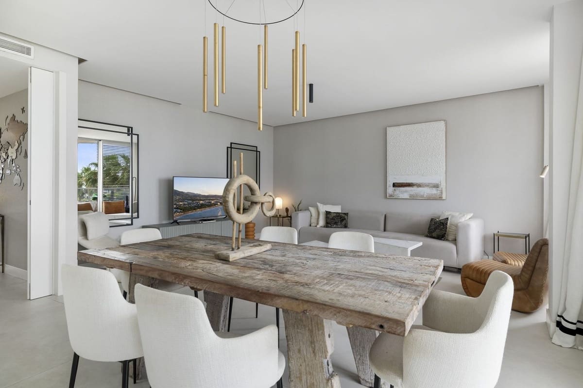 3 sovrum Lägenhet till salu i New Golden Mile med pool garage - 1 145 000 € (Ref: 9002293)