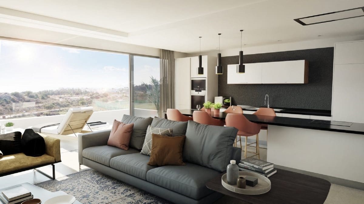 2 soverom Penthouse til salgs i Estepona med svømmebasseng garasje - € 975 000 (Ref: 9028724)