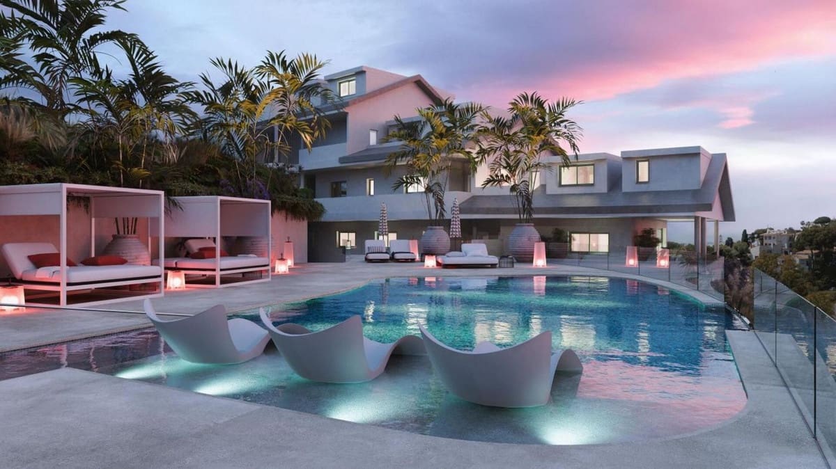 4 soveværelse Penthouse til salg i Benalmadena med swimmingpool garage - € 1.145.000 (Ref: 9092677)