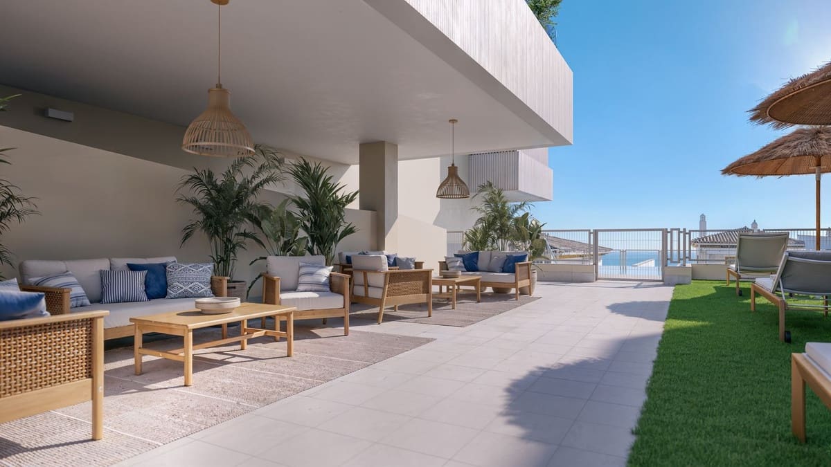 3 makuuhuone Kattohuoneisto myytävänä paikassa Benalmadena Costa mukana uima-altaan 
autotalli - 571 400 € (Ref: 9298837)
