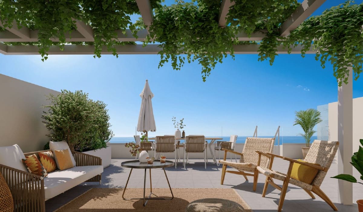 3 makuuhuone Kattohuoneisto myytävänä paikassa Benalmadena Costa mukana uima-altaan 
autotalli - 571 400 € (Ref: 9298837)