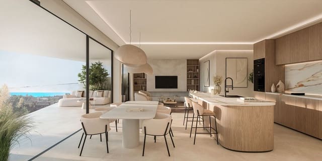 3 soverom Penthouse til salgs i New Golden Mile, Estepona med svømmebasseng garasje - € 2 100 000 (Ref: 9411525)