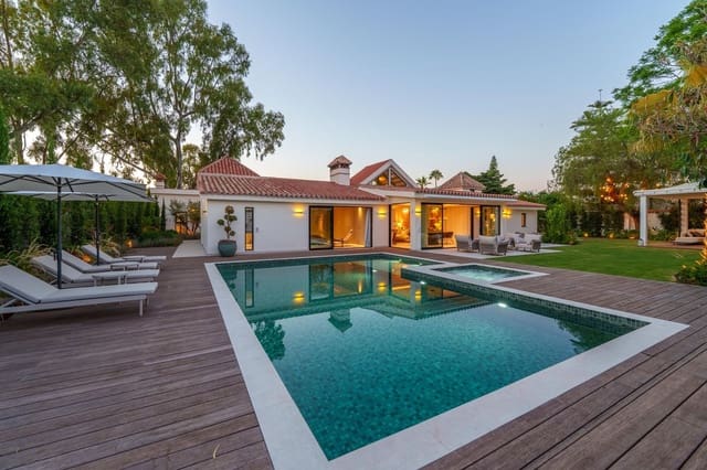 5 sypialnia Willa na sprzedaż w Puerto Banus, Marbella z basenem garażem - 6 500 000 € (Ref: 9694104)
