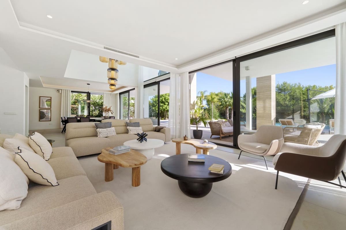 6 chambre Villa/Maison à vendre à Golden Mile avec piscine garage - 5 495 000 € (Ref: 9713284)