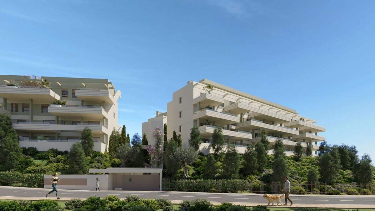 3 sypialnia Apartament na sprzedaż w Mijas Costa z basenem garażem - 480 000 € (Ref: 9736262)