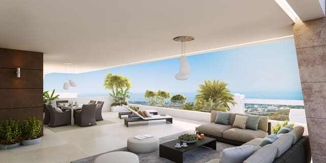 Ático de 3 habitaciones en Estepona en venta con piscina garaje - 1.480.000 € (Ref: 9809853)
