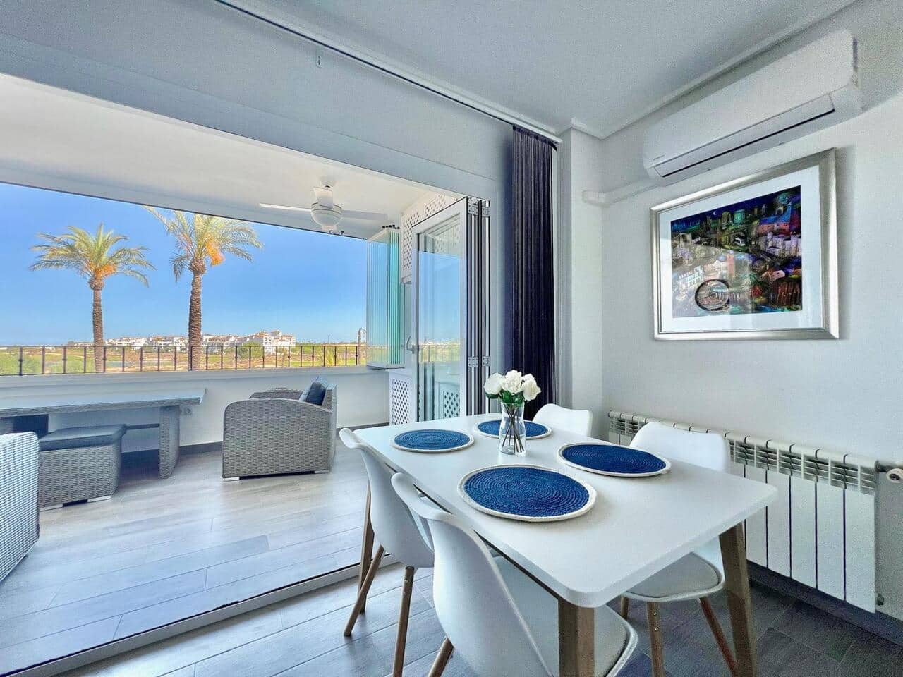 Apartamento de 2 habitaciones en Hacienda Riquelme en venta con piscina garaje - 175.000 € (Ref: 10000894)