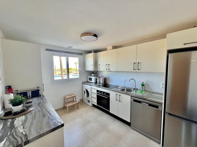 Apartamento de 2 habitaciones en Hacienda Riquelme Golf, Murcia ciudad en venta con piscina garaje - 175.000 € (Ref: 10000894)