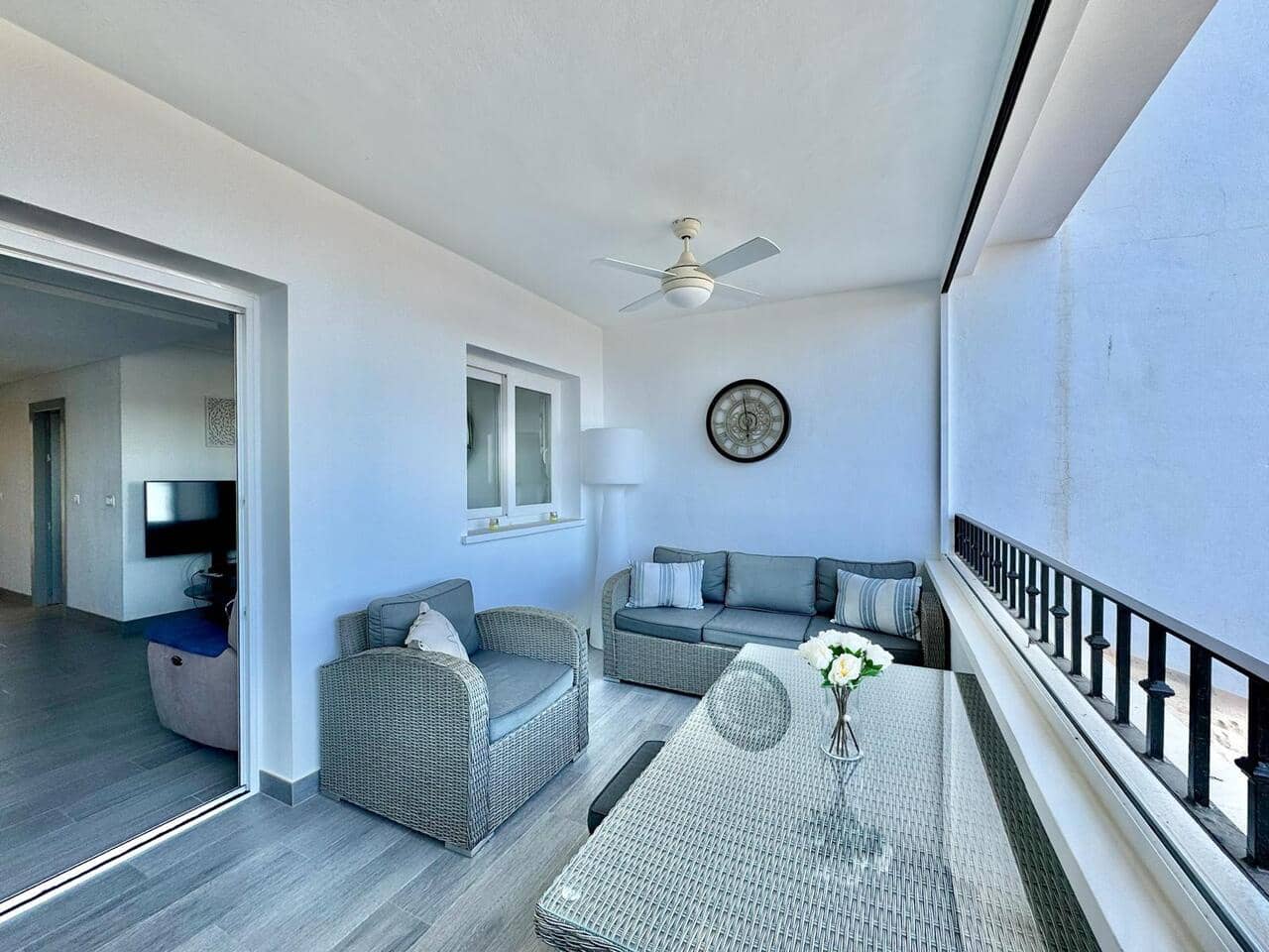 Apartamento de 2 habitaciones en Hacienda Riquelme en venta con piscina garaje - 175.000 € (Ref: 10000894)