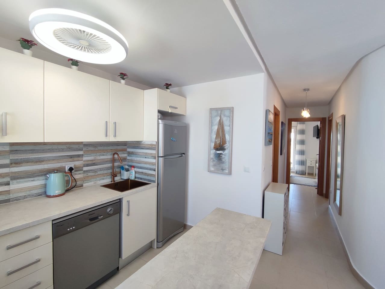 Apartamento de 2 habitaciones en Hacienda Riquelme en venta con piscina garaje - 189.000 € (Ref: 10004457)