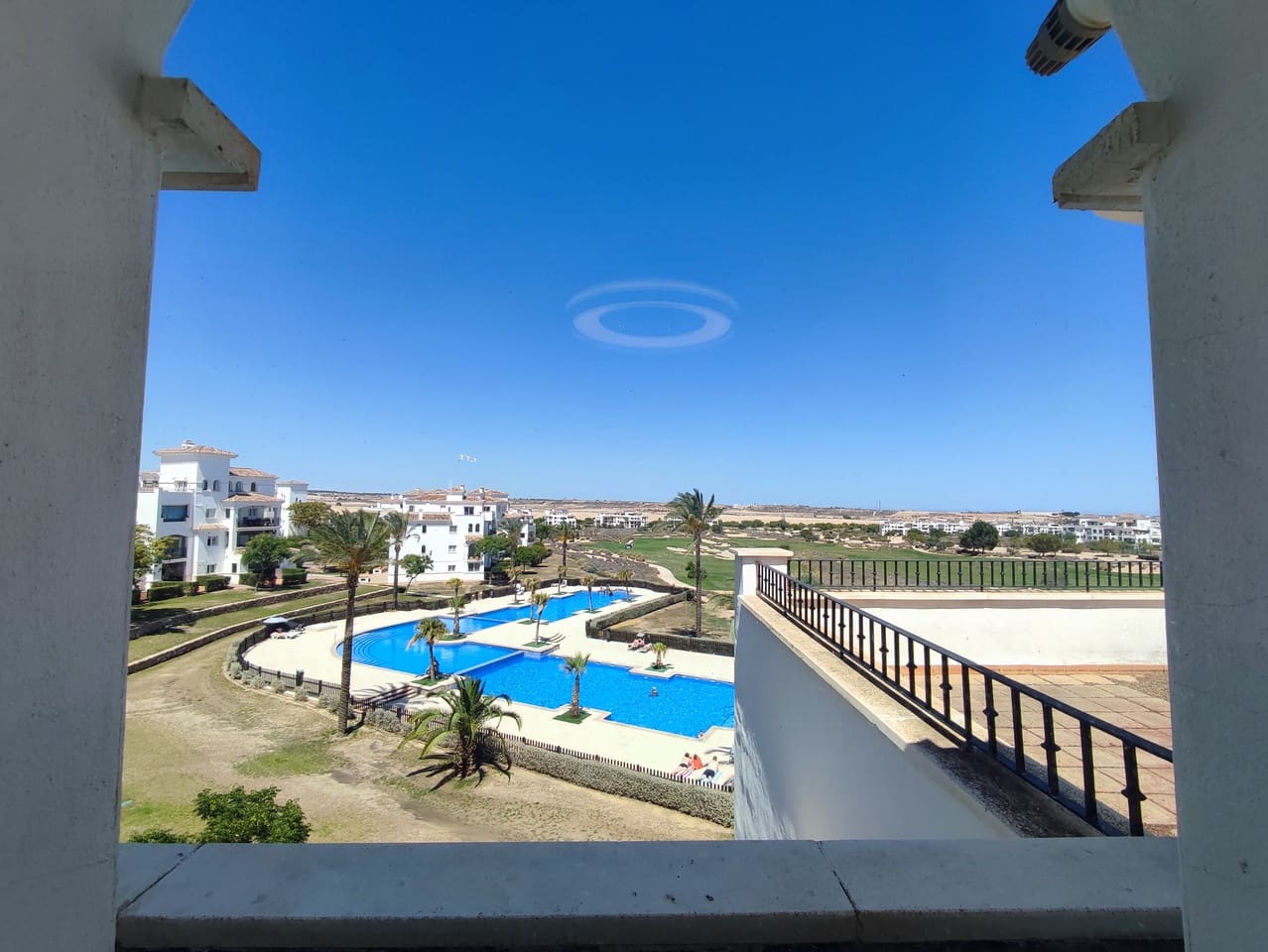 Apartamento de 2 habitaciones en Hacienda Riquelme en venta con piscina garaje - 189.000 € (Ref: 10004457)
