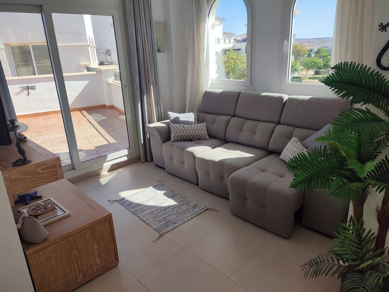 Apartamento de 2 habitaciones en Hacienda Riquelme en venta con piscina garaje - 189.000 € (Ref: 10004457)