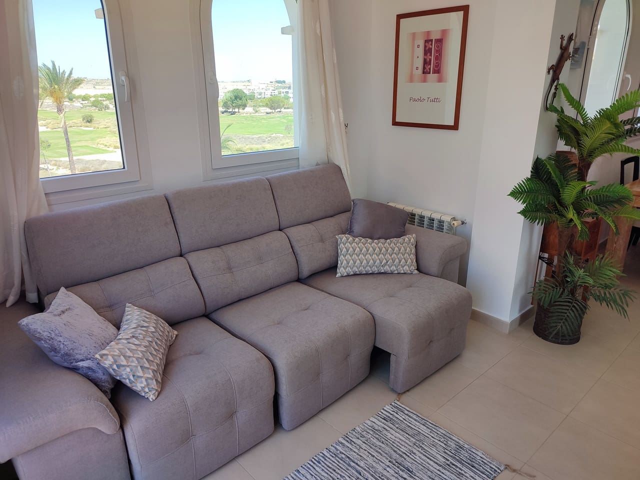 Apartamento de 2 habitaciones en Hacienda Riquelme en venta con piscina garaje - 189.000 € (Ref: 10004457)