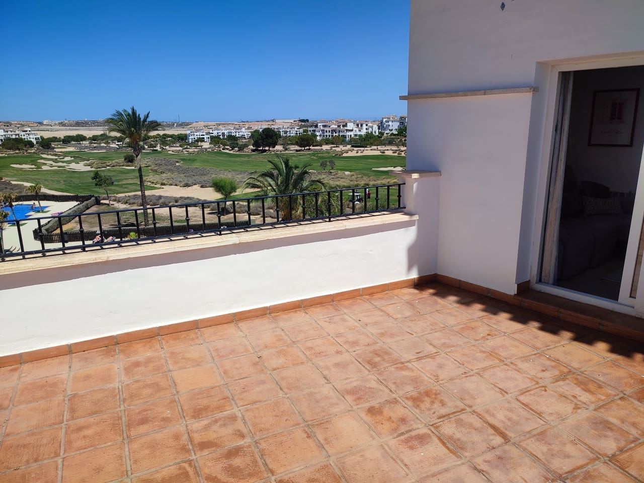 Apartamento de 2 habitaciones en Hacienda Riquelme en venta con piscina garaje - 189.000 € (Ref: 10004457)