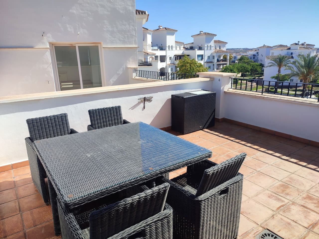 Apartamento de 2 habitaciones en Hacienda Riquelme en venta con piscina garaje - 189.000 € (Ref: 10004457)
