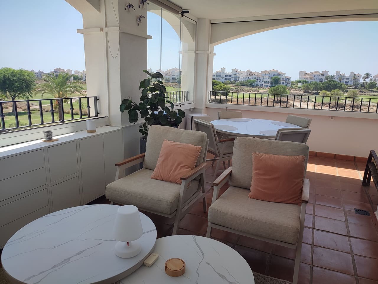 Apartamento de 2 habitaciones en Hacienda Riquelme en venta con piscina garaje - 189.500 € (Ref: 10048503)