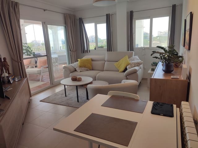 Apartamento de 2 habitaciones en Hacienda Riquelme Golf, Murcia ciudad en venta con piscina garaje - 189.500 € (Ref: 10048503)
