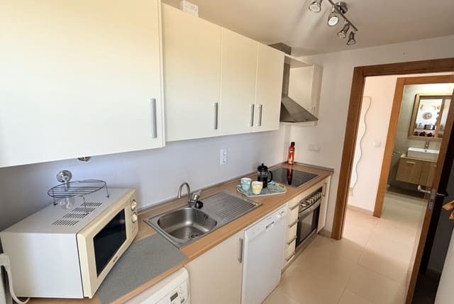 Apartamento de 2 habitaciones en Hacienda Riquelme Golf, Murcia ciudad en venta con piscina garaje - 138.500 € (Ref: 9987303)