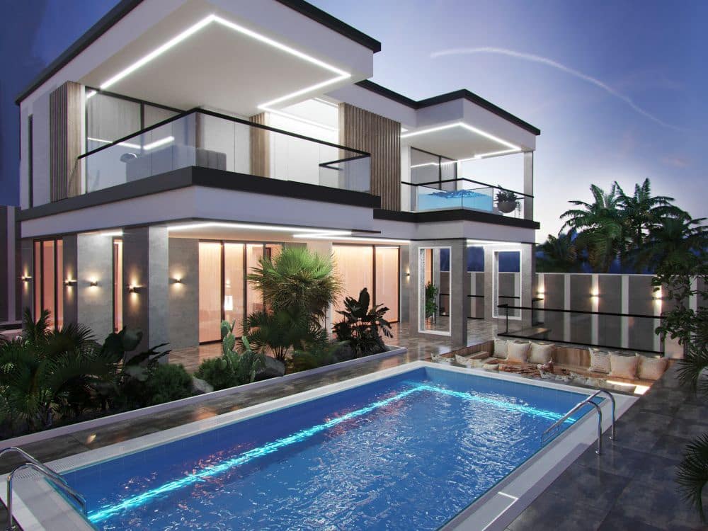 5 sypialnia Willa na sprzedaż w Roque del Conde z basenem - 2 295 000 € (Ref: 7255977)