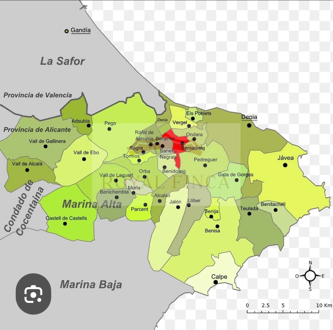 4 Zimmer Villa zu verkaufen in Beniarbeig mit Pool Garage - 495.000 € (Ref: 9247817)