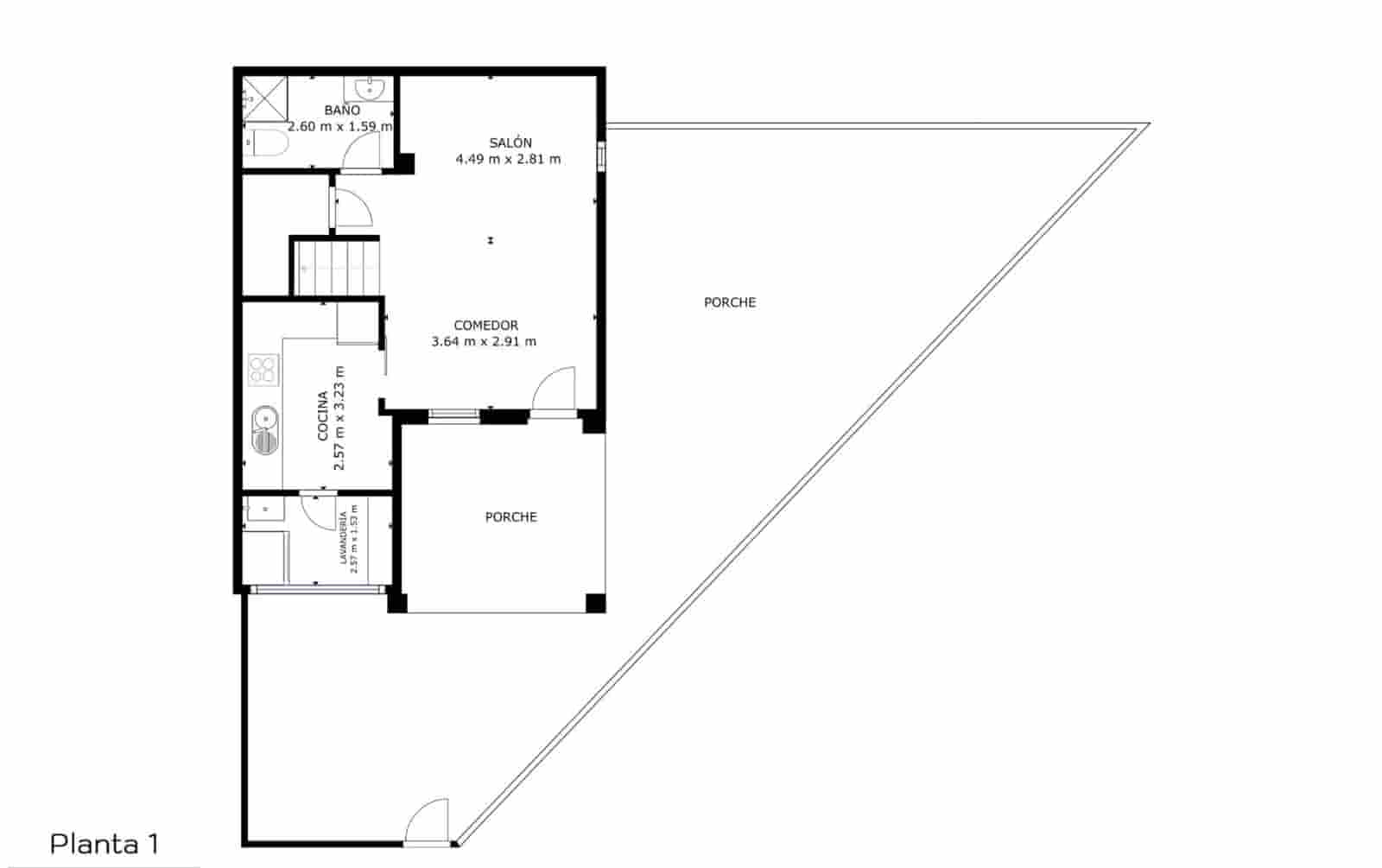 2 chambre Maison de Ville à vendre à Playa Flamenca avec piscine - 249 900 € (Ref: 10113439)