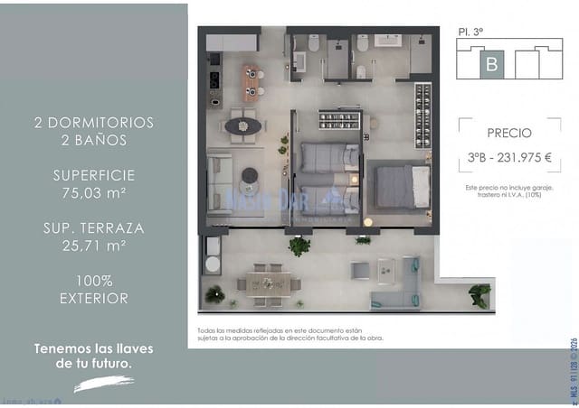 2 camera da letto Appartamento in vendita in Centro, Nerja con piscina garage - 225.975 € (Rif: 10038565)