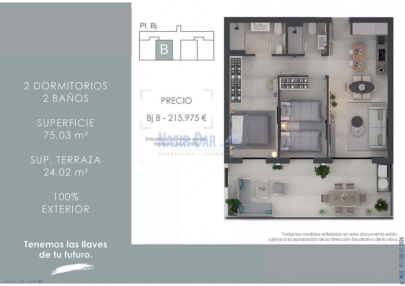 2 camera da letto Appartamento in vendita in Nerja con piscina garage - 225.975 € (Rif: 10038565)
