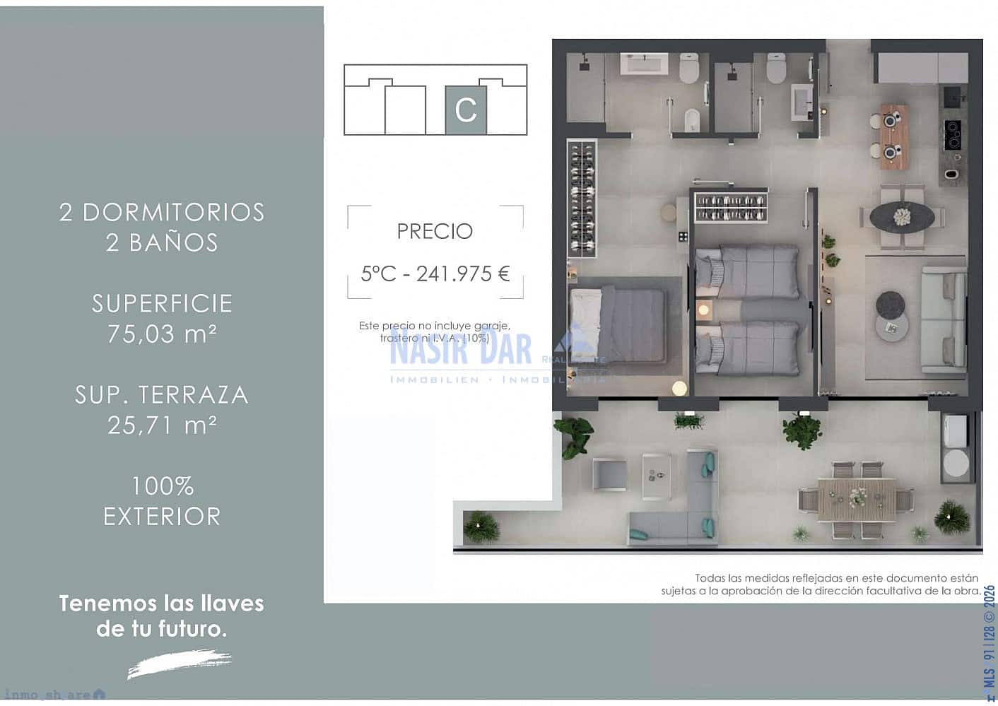 2 camera da letto Appartamento in vendita in Nerja con piscina garage - 225.975 € (Rif: 10038565)
