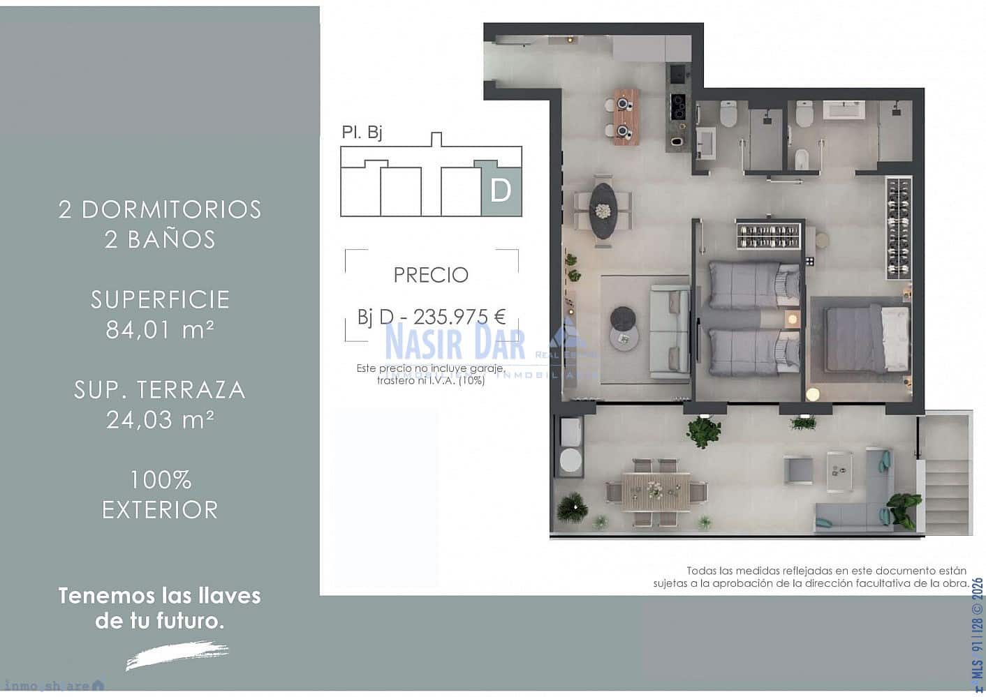 2 camera da letto Appartamento in vendita in Nerja con piscina garage - 225.975 € (Rif: 10038565)