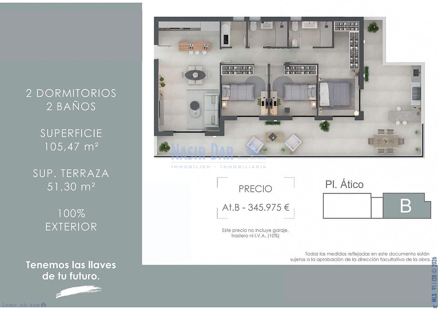 2 camera da letto Appartamento in vendita in Nerja con piscina garage - 225.975 € (Rif: 10038565)