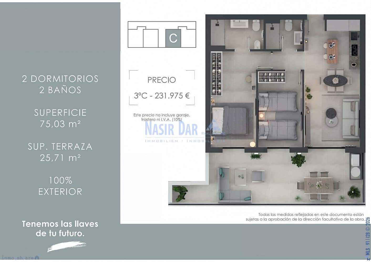2 camera da letto Appartamento in vendita in Nerja con piscina garage - 225.975 € (Rif: 10038565)