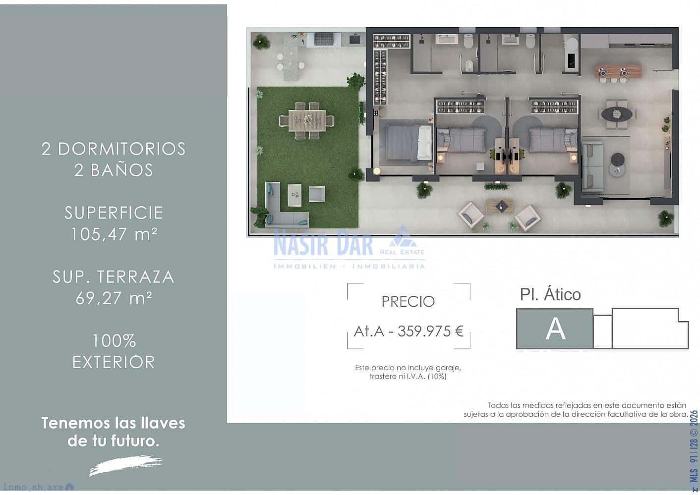 2 camera da letto Appartamento in vendita in Nerja con piscina garage - 225.975 € (Rif: 10038565)