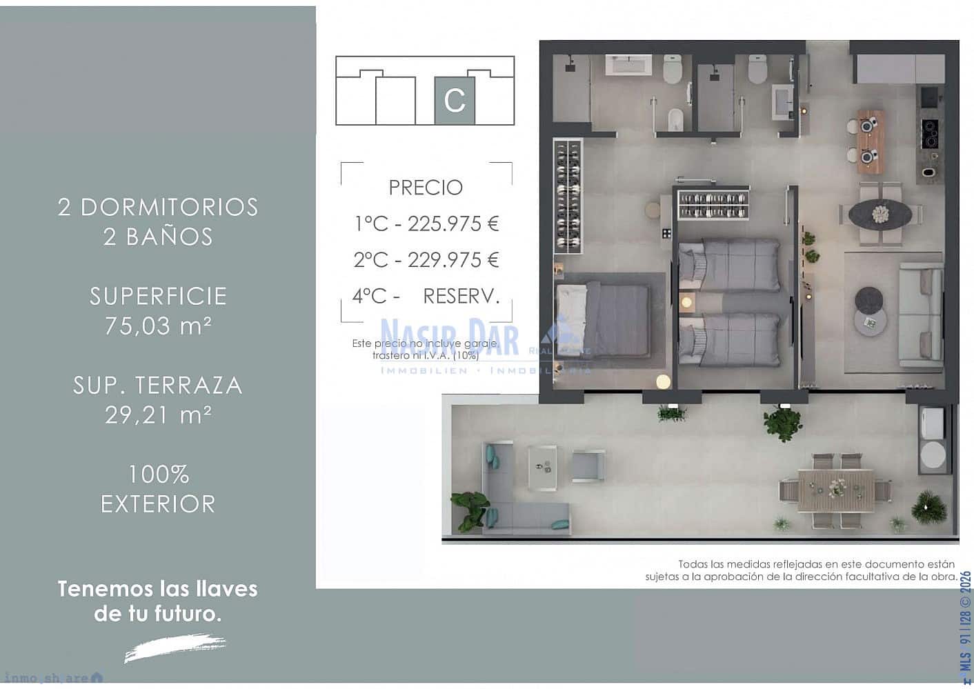 2 camera da letto Appartamento in vendita in Nerja con piscina garage - 225.975 € (Rif: 10038565)
